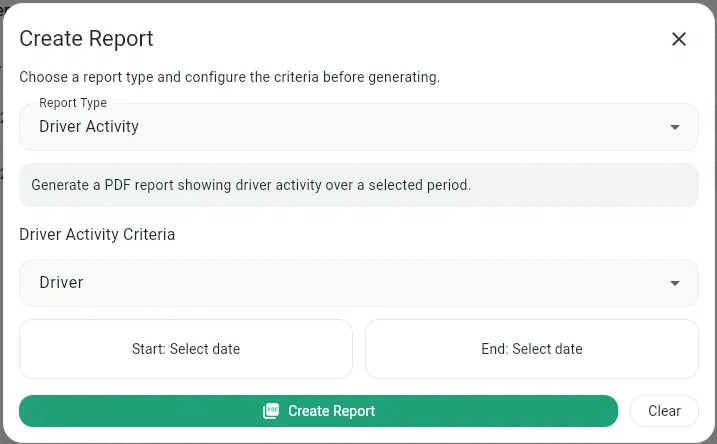 Compliance reports